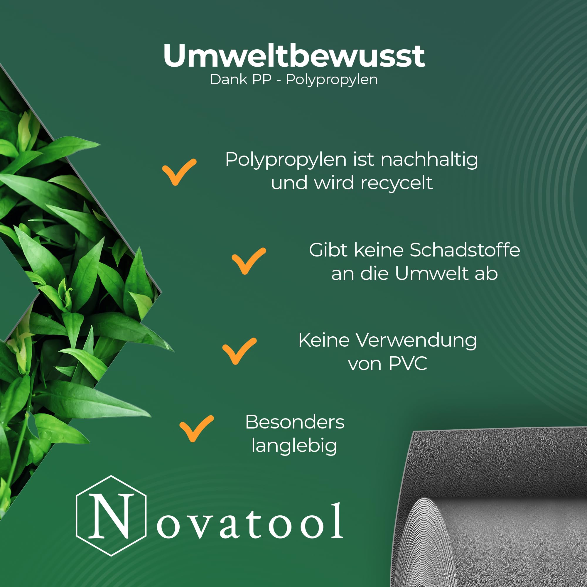 Novatool Taśma maskująca premium PP 26 m, do ogrodzenia z podwójnymi prętami, antracytowa, 10 rzędów, 1,1 mm, bardzo stabilna, odporna na promieniowanie UV, metalowe ogrodzenie, ochrona przed wzrokiem