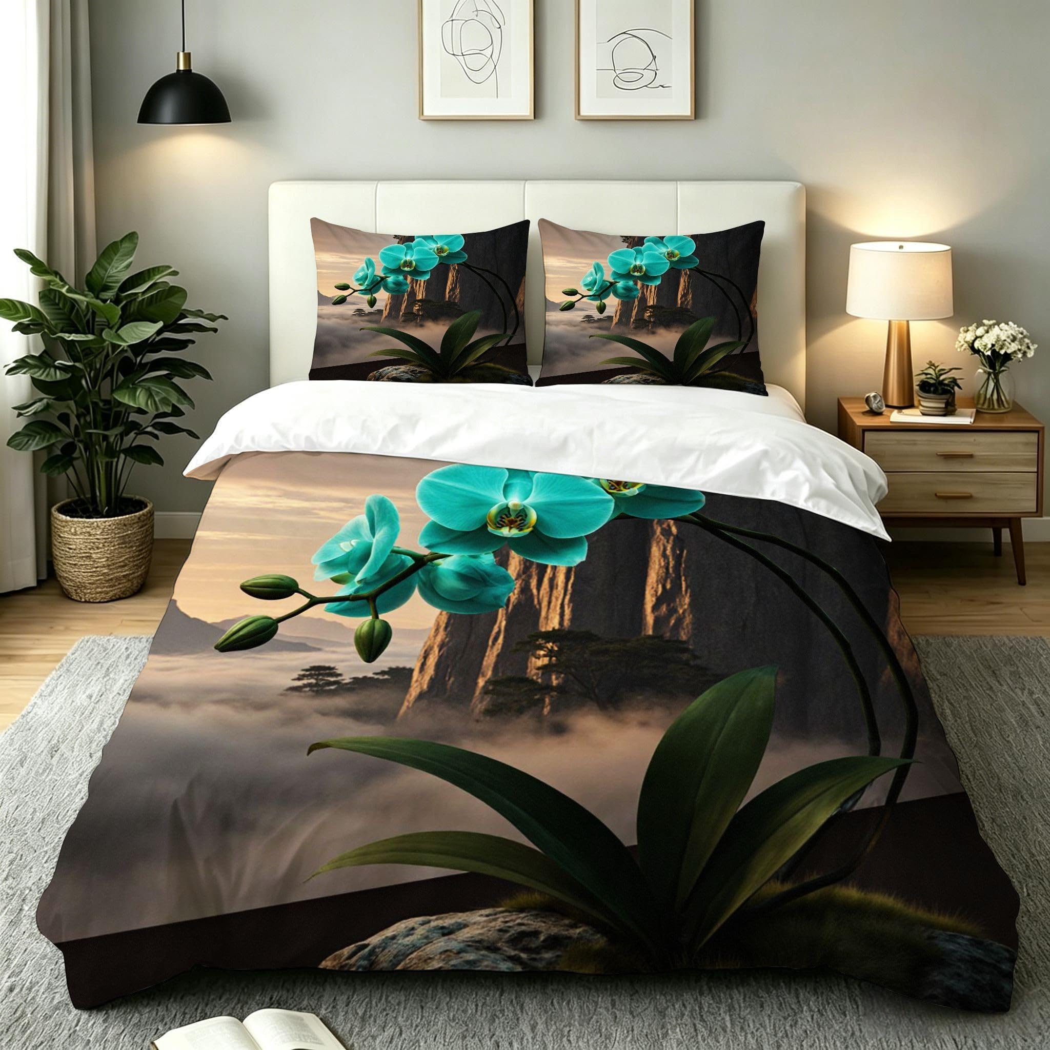 Housse de couette 140x200 cm fermeture éclair pour éviter que la couette ne glisse