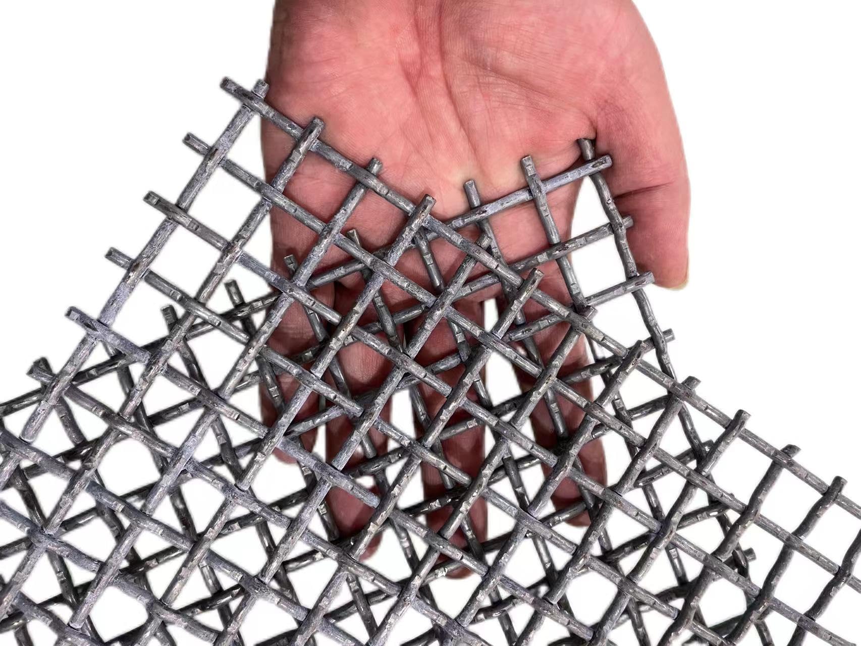 Fireplace Grate Ember Retainer15.7 x 9.8 in.Wire Mesh Metal Mesh Sheet 2 Pack