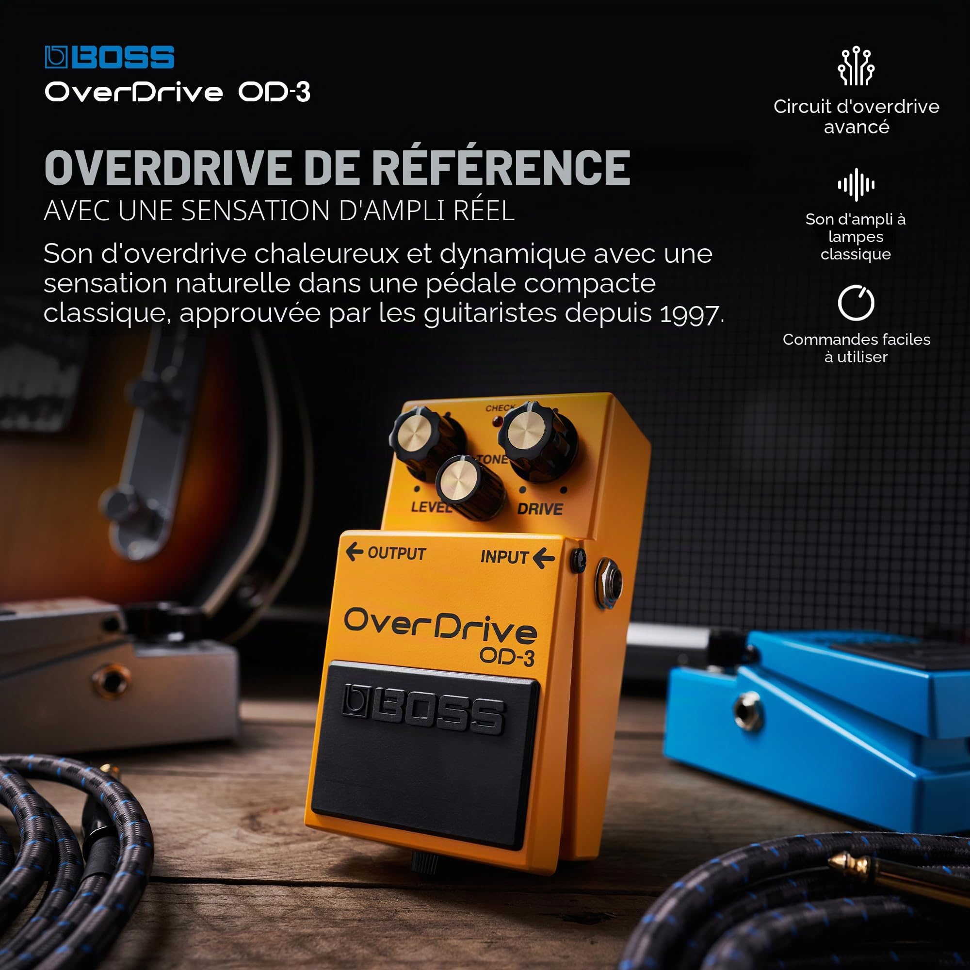 BOSS OD-3 Overdrive Pedal