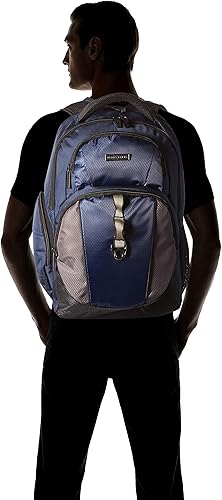 Miniatura 7 de Perry Ellis Mochila para portátil de negocios P19 con bolsillo para tableta, marino, Mochila para portátil de negocios P19 con bolsillo para tableta