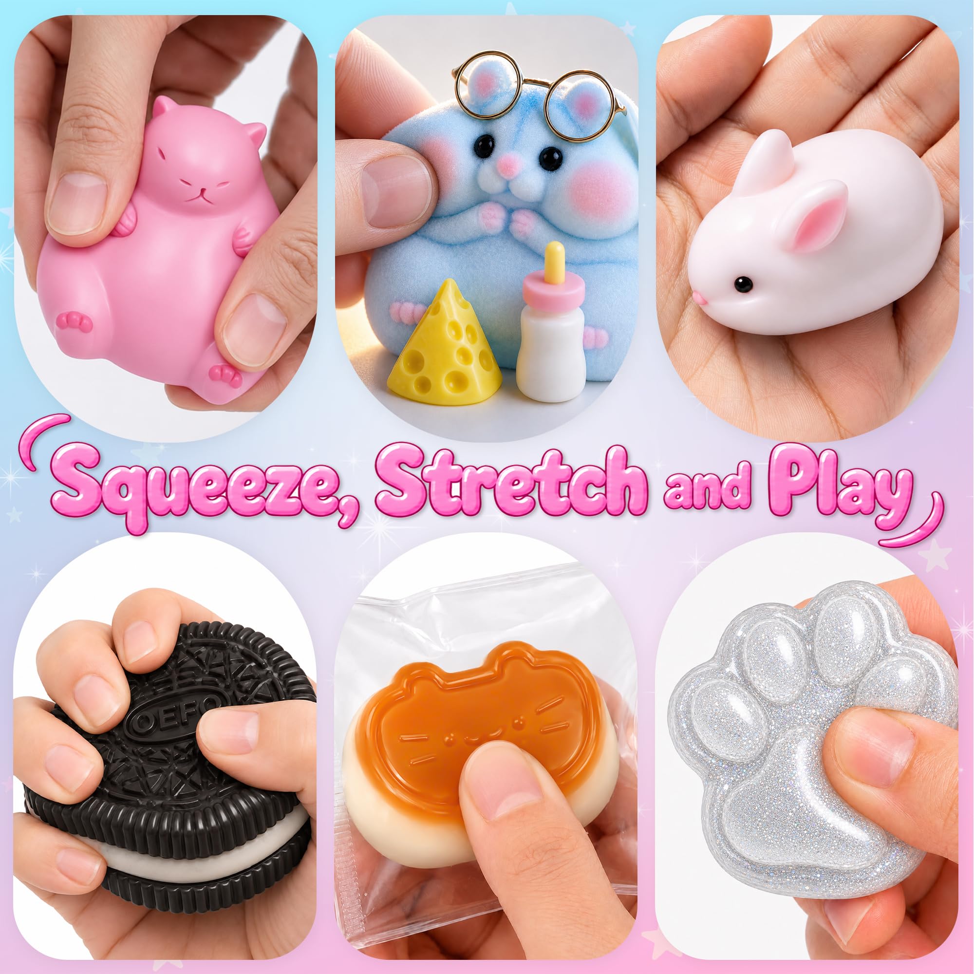 Funewest Taba Squishy Kit de bricolage pour enfants
