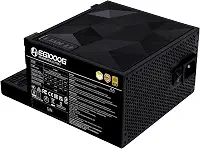 Fonte Lian Li Edge Gold 1000W 80 Plus Gold Preta Full Modular 12VHPWR Cybenetics Gold com hub USB EG1000G BLACK BR