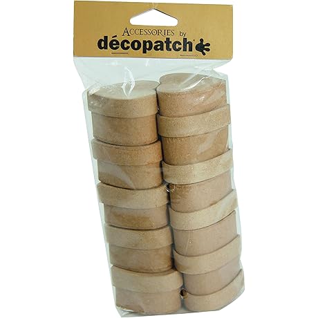 Ref EV008O: Pack of 10 Small Decorative Papier-Mâché Heart Boxes