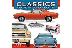 Classics: Ultimate Automobiles 2024 Wall Calendar