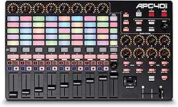 Akai Professional APC40 MKII Controlador MIDI USB com matriz 5x8, knobs, faders, mapeamento 1:1 com Ableton Live Lite e suíte profissional incluída