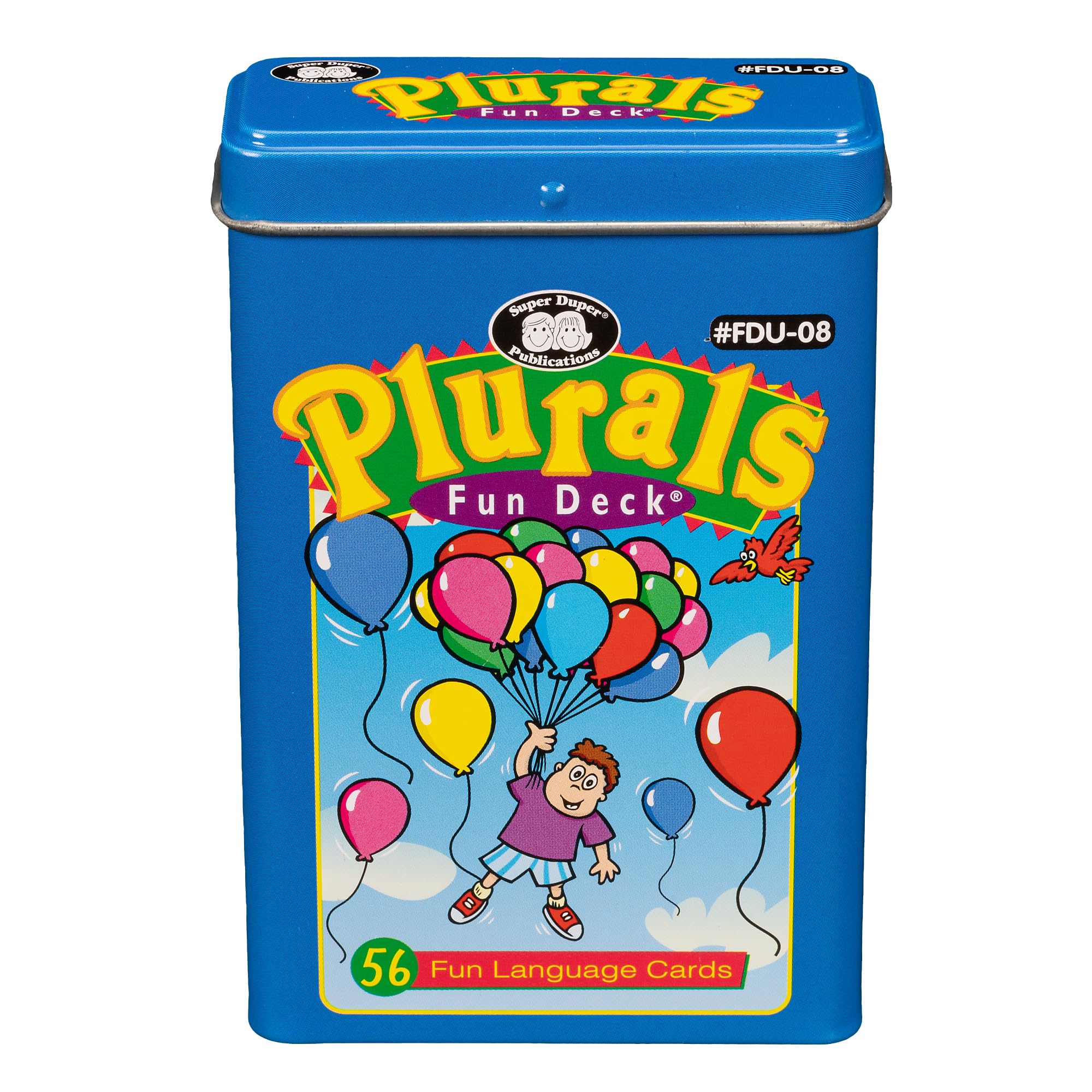 Super Duper Publications | Plurals Fun Deck Flash Cards | Educational Learning Resource for Children