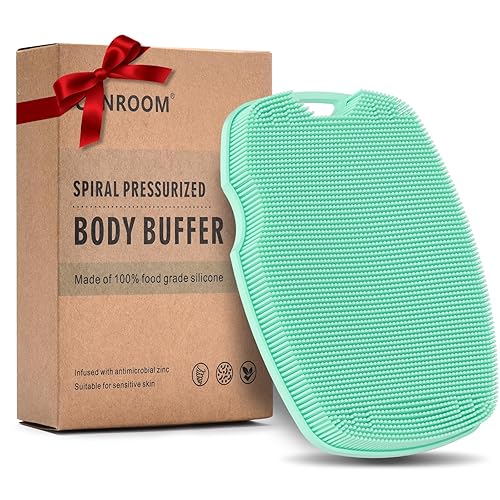 Miniatura 8 de Depurador corporal de silicona, anti infusión de zinc, cerdas altamente elásticas, exfoliante corporal para cuerpo de ducha, reducción de celulitis