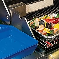 Vista 5 de Mr. Bar-B-Q Cook, Carry & Serve Tray for Indoor and Outdoor Usage, Easy Serving with Clear Removable Top