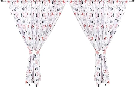 Tuptam Rideaux Pour Chambre D Enfant Lot De 2 Animaux De La Foret Rose Env 155x155 Cm Amazon Fr Bebe Et Puericulture Tuptam Rideaux Pour Chambre D Enfant Lot De 2 Animaux De La Foret Rose Env 155x155 Cm Amazon Fr Bebe Et Puericulture