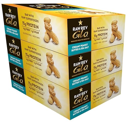 Miniatura 2 de Raw Rev Glo Vegan - barras de proteínas sin gluten