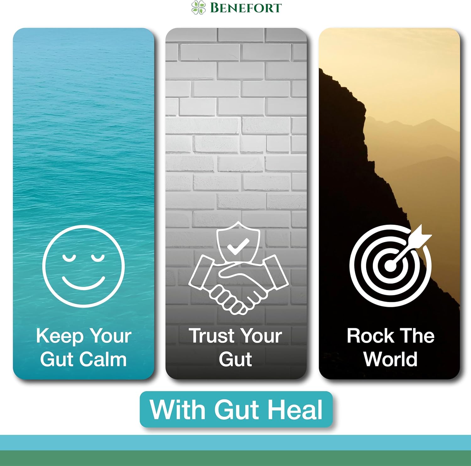Gut Heal Advanced Digestive Probiotic Powder | H Pylori Lactobacillus reuteri DSM17648 | 60 Billion CFU Soothe Acidity, Bloating & Indigestion | Pylopass®Gastro-AD Formula | 30 Daily Sachets
