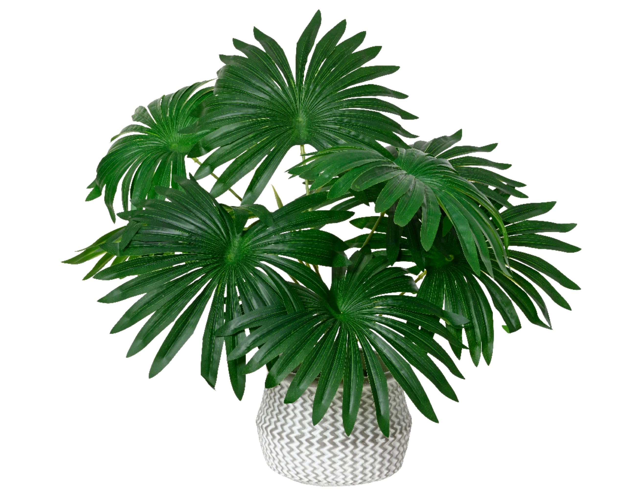 Palmier en pot plante artificielle 50cm Décoration de printemps