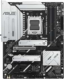 ASUS PRIME X870-P WIFI - AMD X870, ATX, 17 USB Ports, Wi-Fi, 128GB RAM, DDR6X, AMD Ryzen 7 5800X/5900X/5950X, Placa-mãe