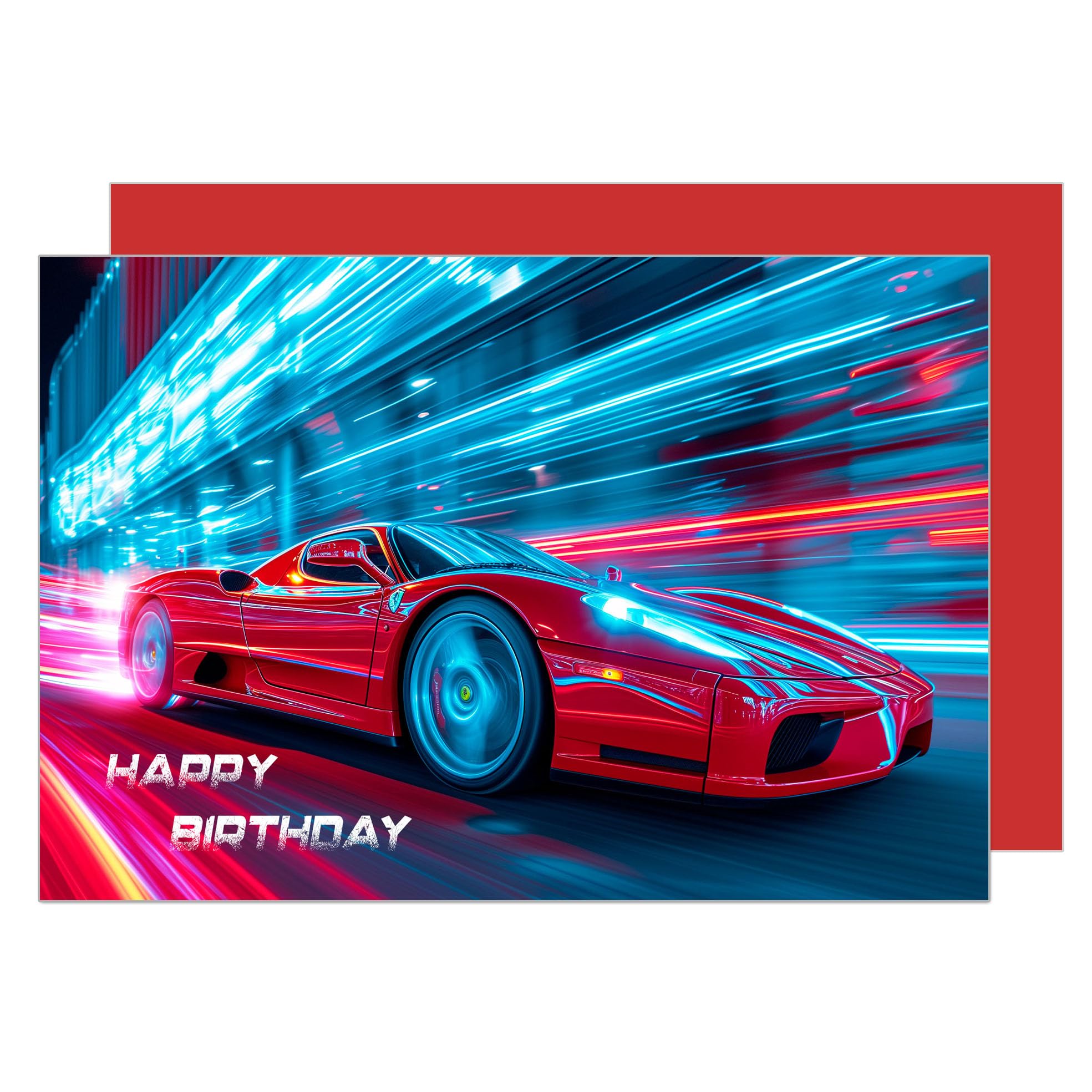 Edition Seidel Carte d'anniversaire de qualité supérieure avec enveloppe - Pour billet - Anniversaire - Pour homme et femme - Moto Harley Hobby (G3537 SW024