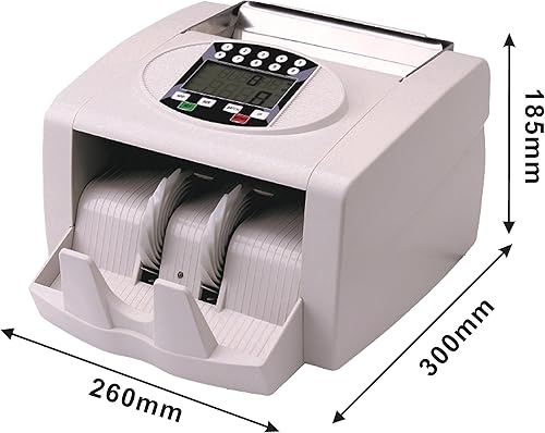 Miniatura 7 de Contador de billetes SGL-1900 que retroalimenta el contador de billetes externo de la pantalla con la detección de falsificación UV, MI, e IR