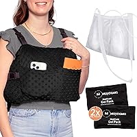 Vista 14 de MOYOAMA Almohada Post Mastectomía – Kit de protección de 4 piezas con 2 paquetes de gel y bolsa de drenaje de ducha – Imprescindible para cirugía