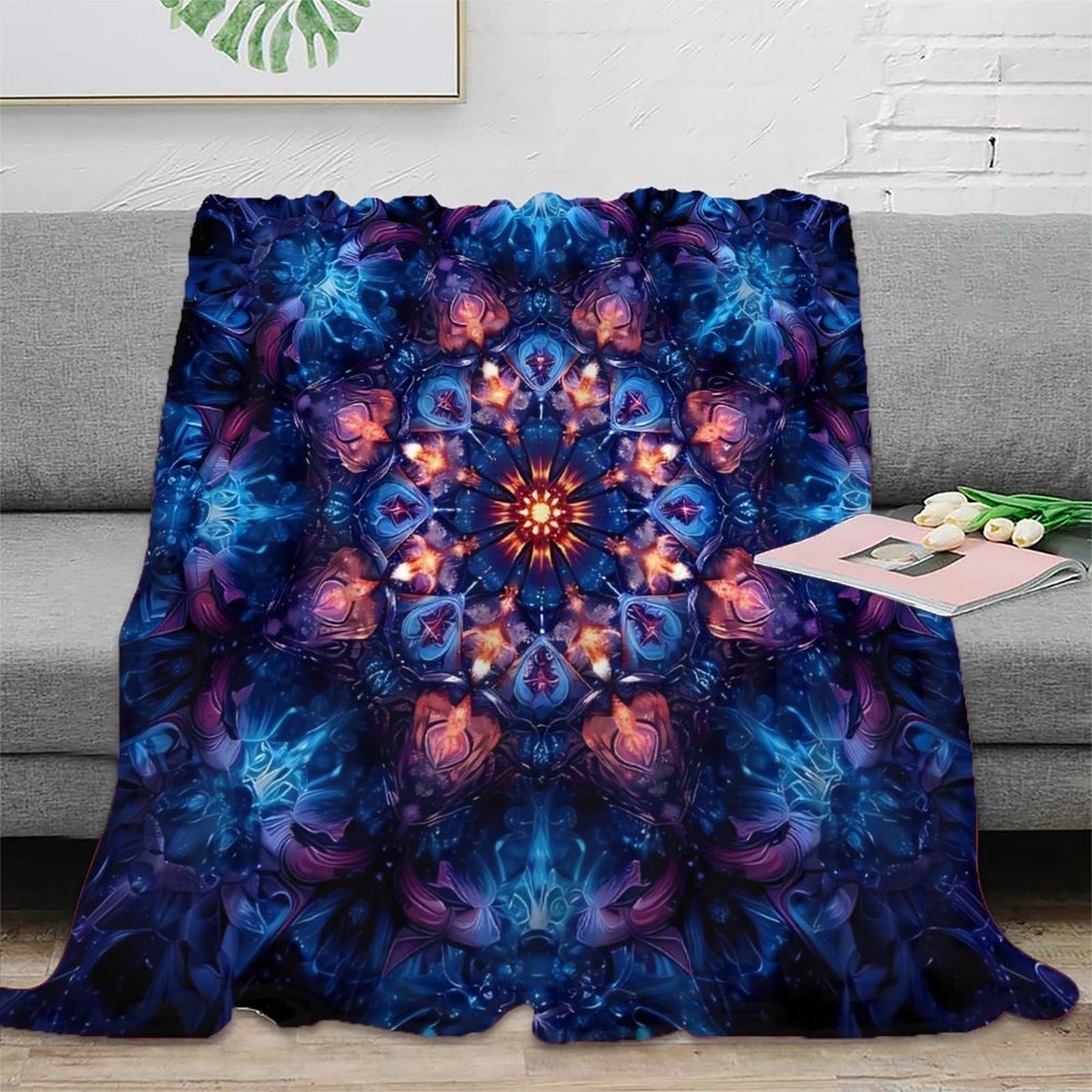 Couverture microfibre respirante 3D et plaid lit adulte enfant fantastique