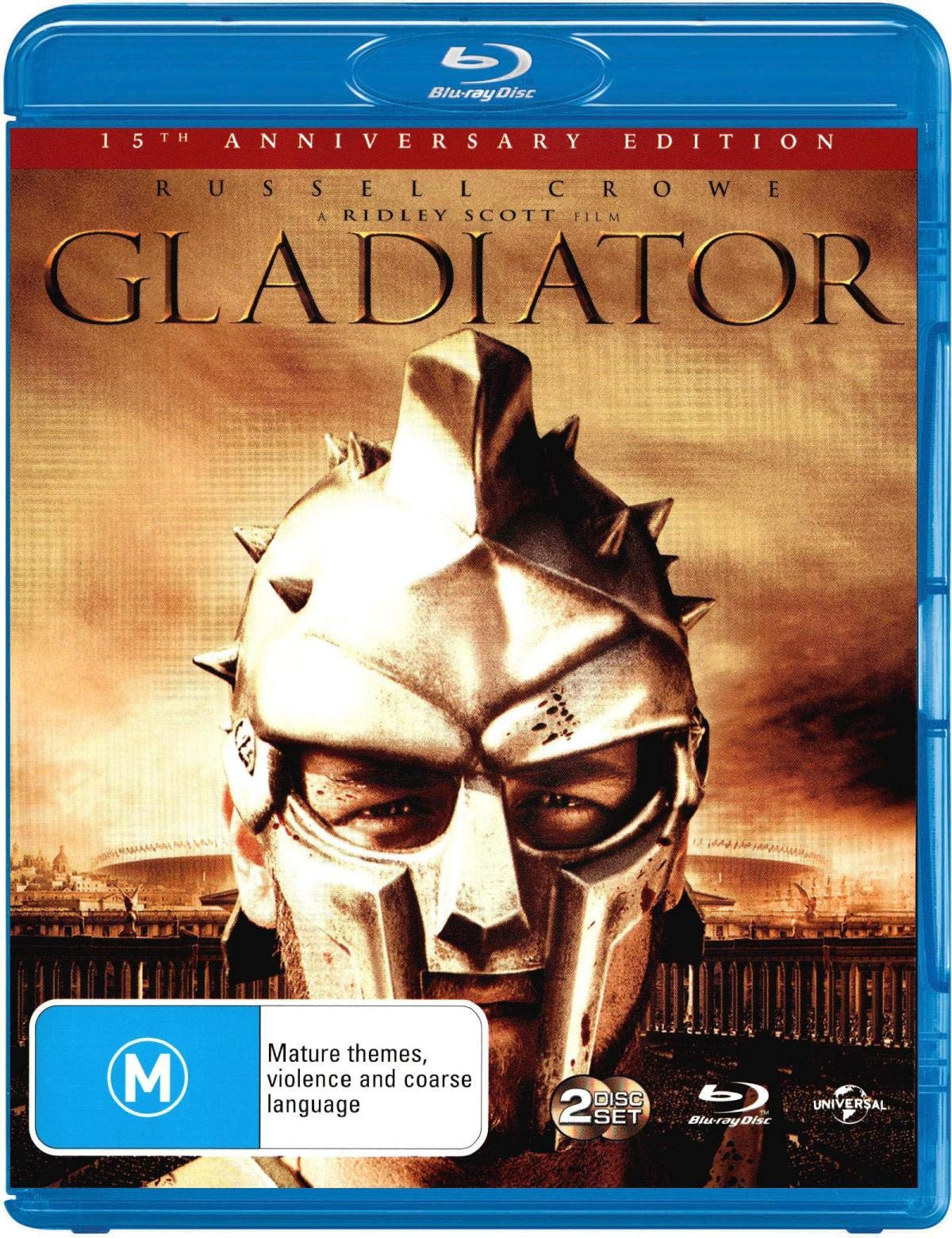 Gladiator en Blu-ray película clásica sin restricción de región en formato físico original