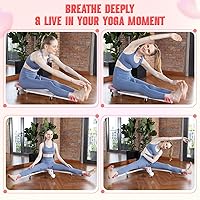 Vista 5 de Yes4All Máquina Estiradora de Piernas Divisoria para Flexibilidad Versátil 330 libras Resistente Mango Estrecho y Ancho con Agarre de Goma