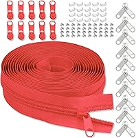 Vista 10 de Cinta de cremallera de nailon #3 para coser: YZSFIRM 10 yardas negras por The Yard Cremalleras de bobina de nailon para costura DIY y manualidades