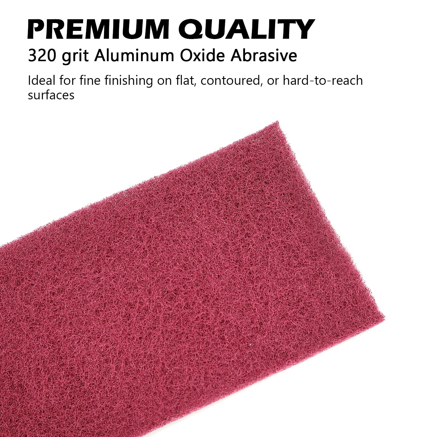 Maroon General Purpose Scuff Pads, Scuffing, Scouring Pad, Sanding, Paint Primer Prep Scratch - Surface Preparation Pad Car Auto Body Woodworking 7447-Premium, 5 Inches * 30 Feet