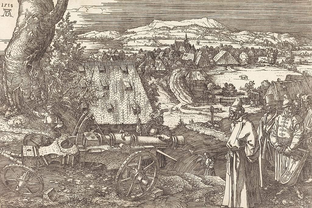 Affiche impression d'art Albrecht Dürer tableau paysage 60x90cm - 5