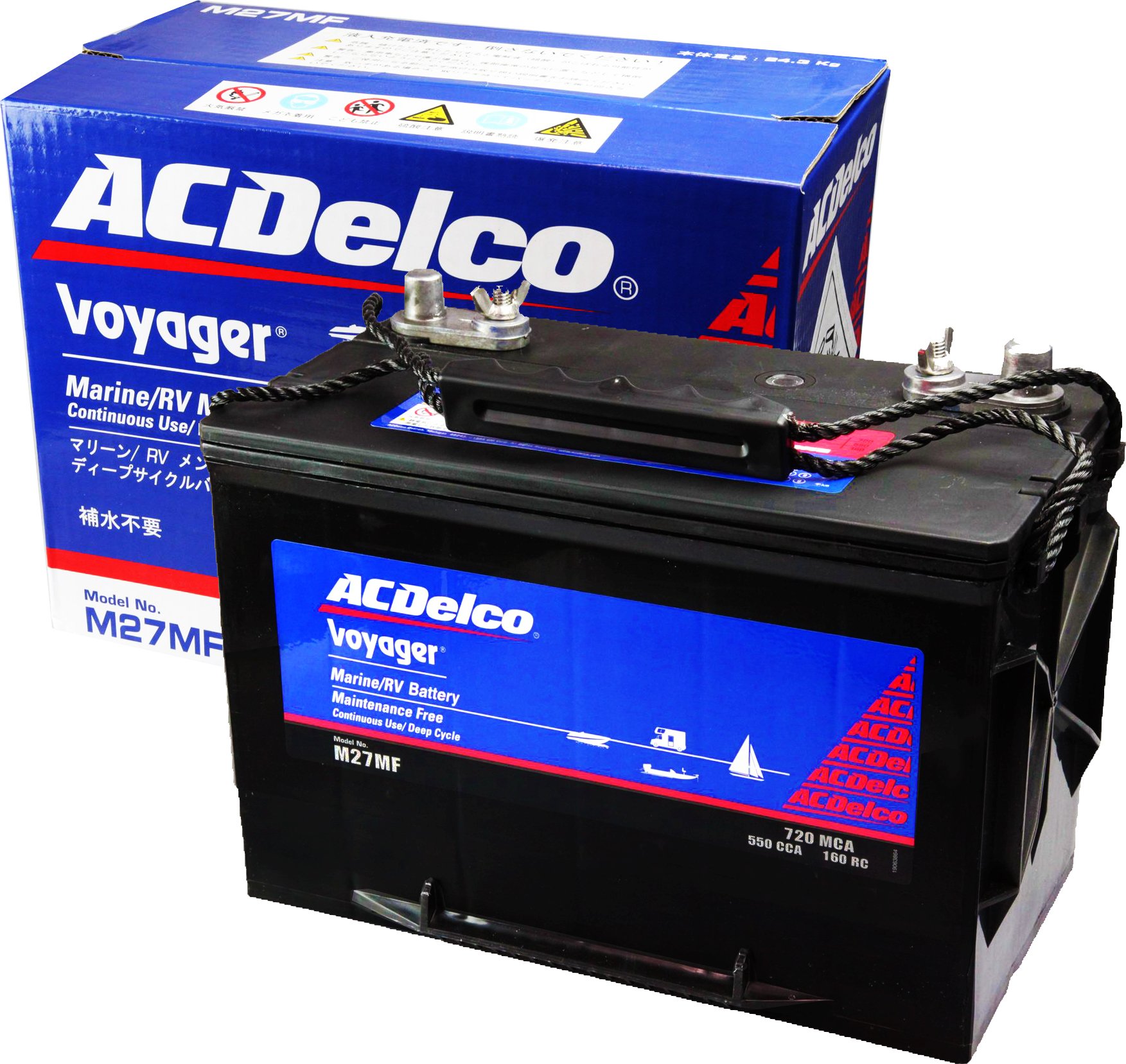 Amazon.co.jp: ACDelco [ エーシーデルコ ] lead acid マリン用 