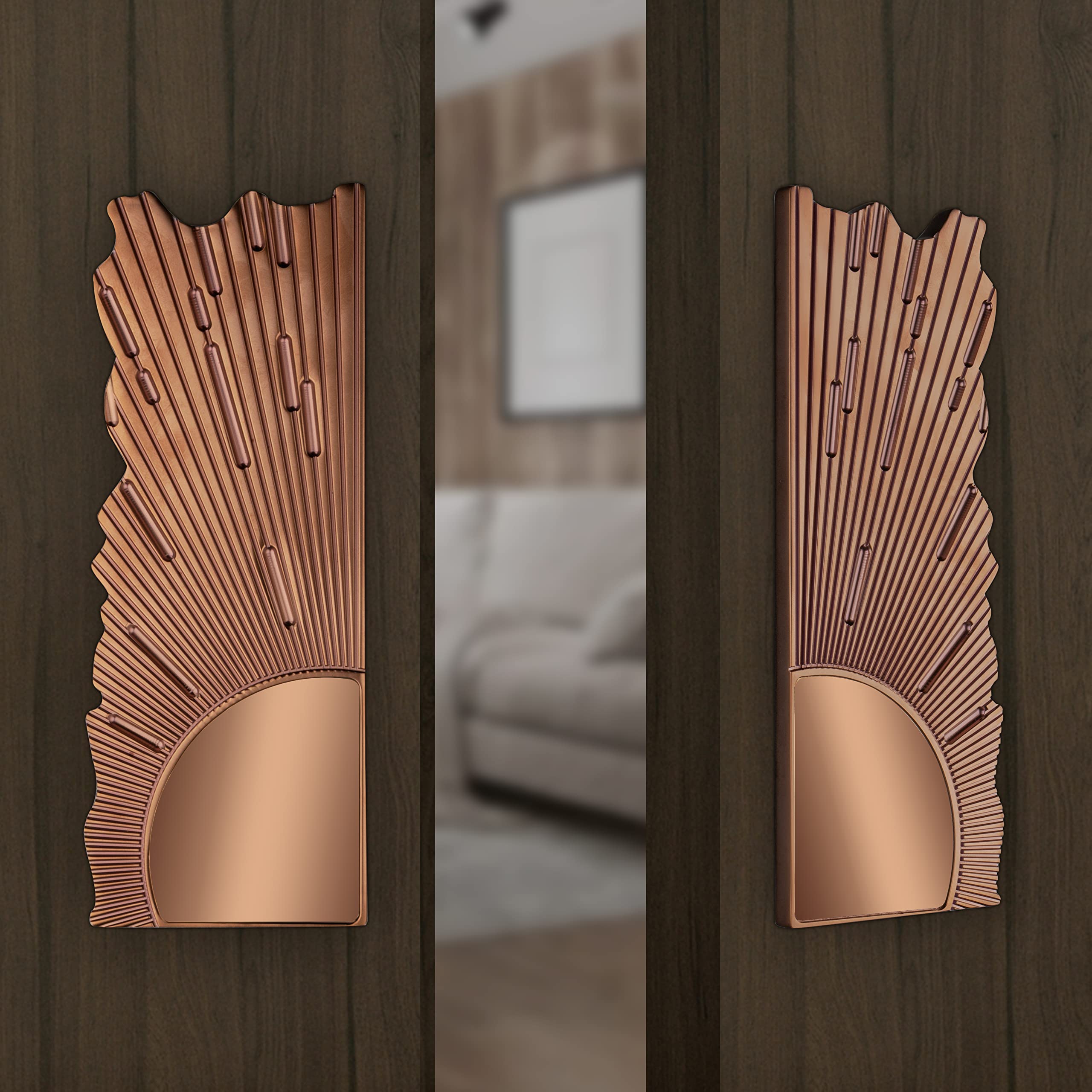 Plantex Pure Brass Door Handle for Main Door/8 Inch Main Door Handle/Pull-Push Door Handle for Home/Office/Hotel - (PVD Rose Gold) - 3 Years Warranty (B0C6KPHK7Z) Amazon Price History, Amazon Price Tracker