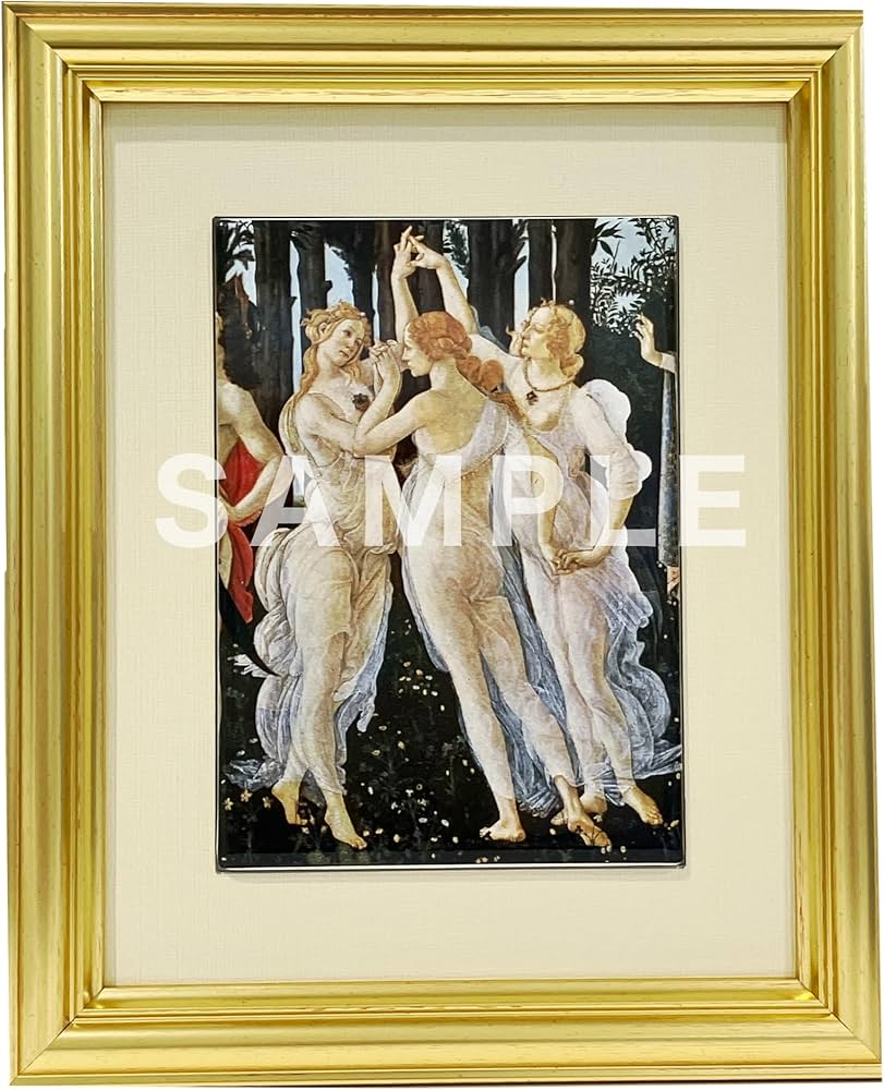 イタリアで購入 プリマベーラ ボッティチェリ アートフレーム イタリア