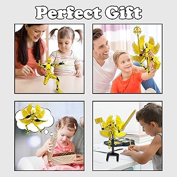 Amazon.com: T13 Angel Action Figure Gold, Titan 13 Robot