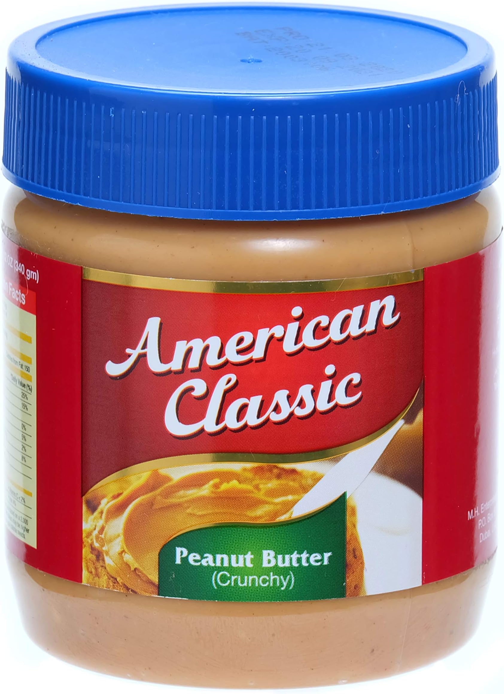 AMERICAN CLASSIC Peanut Butter Crunchy, 340 gm