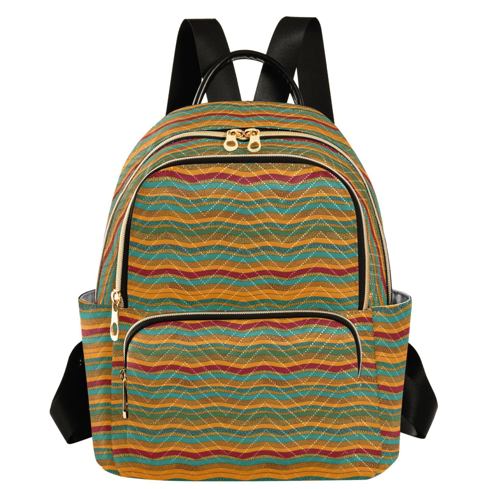 Mochila para mujer turquesa que soluciona el espacio con elegancia 8