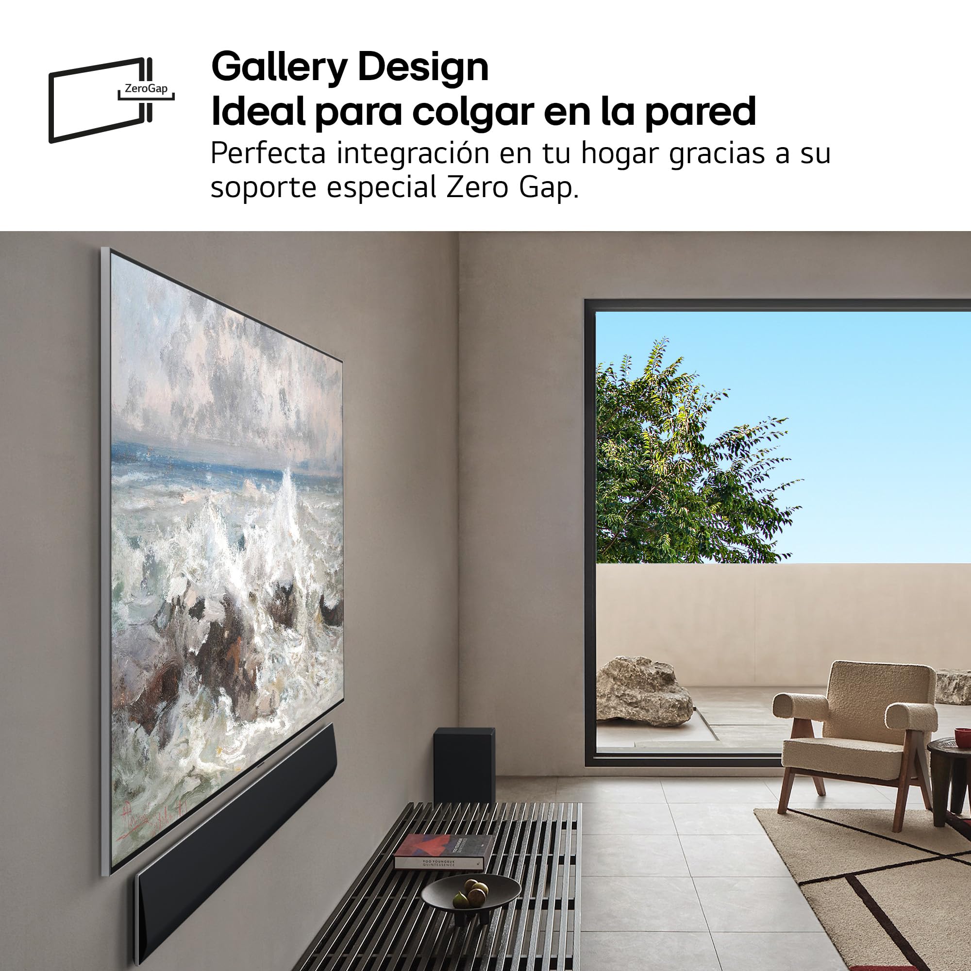LG OLED65G54LW - TV 65", OLED EVO 4K, Smart TV AI G5, WebOS 25, Super Upscaling, Dolby Vision y Dolby Atmos, AMD FreeSync, Alexa/Google Assistant, Negro