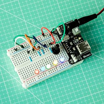 ELEGOO 400 Point Solderless Breadboard Kit, Small Prototyping Boards 6PCS