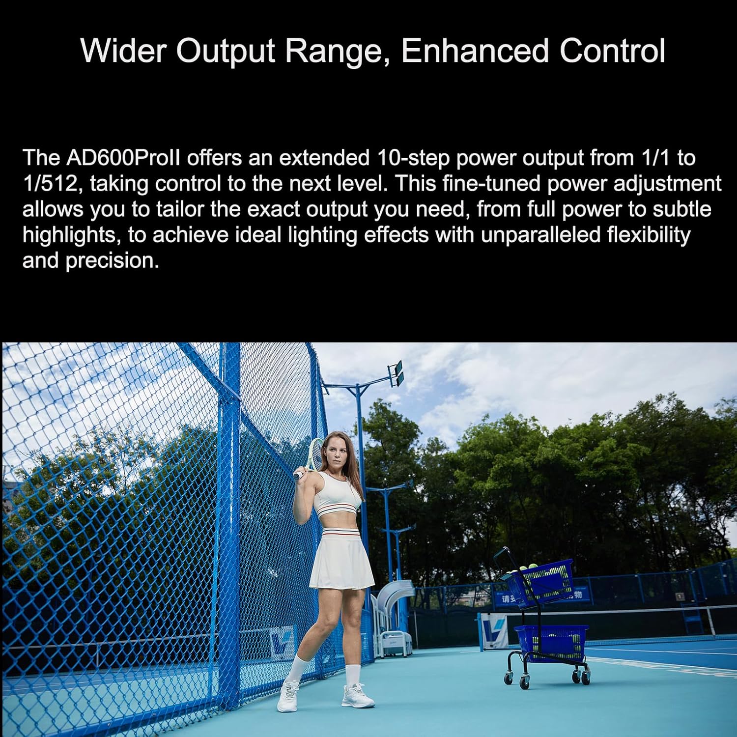 Godox AD600 Pro II Studio Flash Monolight,600Ws Outdoor Strobe Light,2.4G TTL,1/8000s HSS,Bi-Color 2800K-6000K,0.01s to 0.9s Recycle Time for Canon,Sony,Nikon,Fuji,Olympus,Panasonic Camera