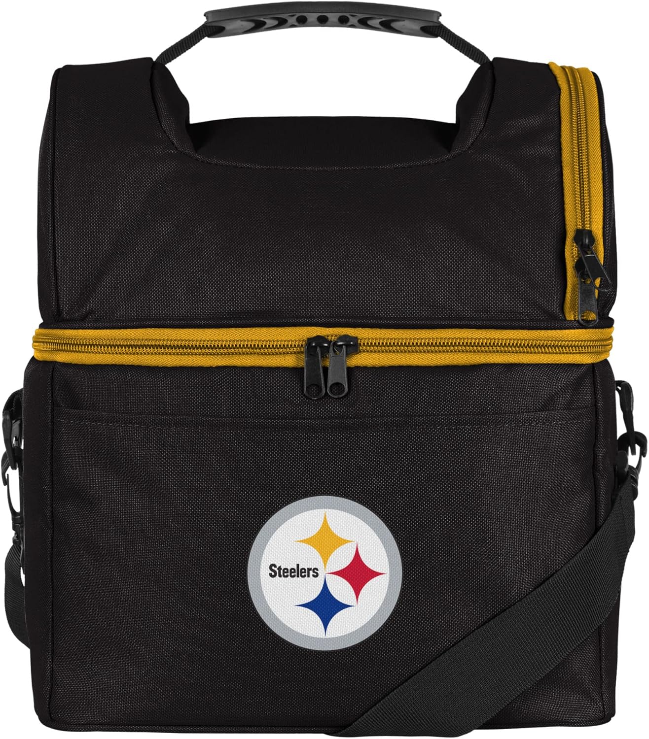 FOCO NFL Unisex-Adult NFL Team Logo Solid Double Compartment Cooler