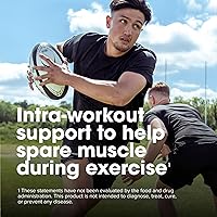 Vista 4 de Optimum Nutrition Polvo de BCAA instantáneo, sin sabor, apto para dieta cetogénica, aminoácidos esenciales de cadena ramificada, 5000 mg, 60