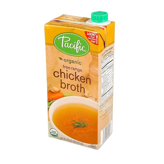 Pacific Natural Foods Organic Chicken Broth, Low Sodium