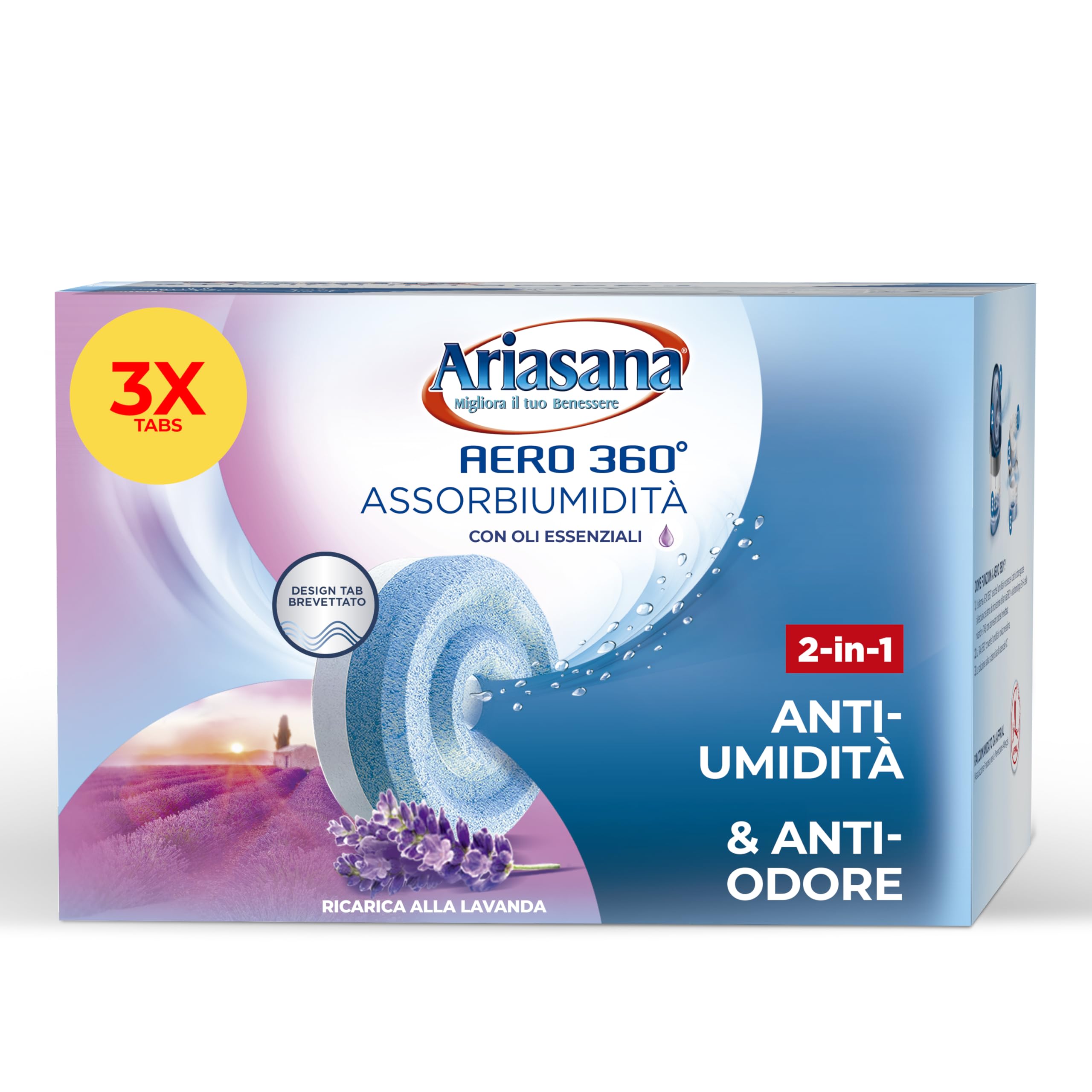 Ariasana Aero 360 Ricarica Tab Lavanda | Confronta prezzi