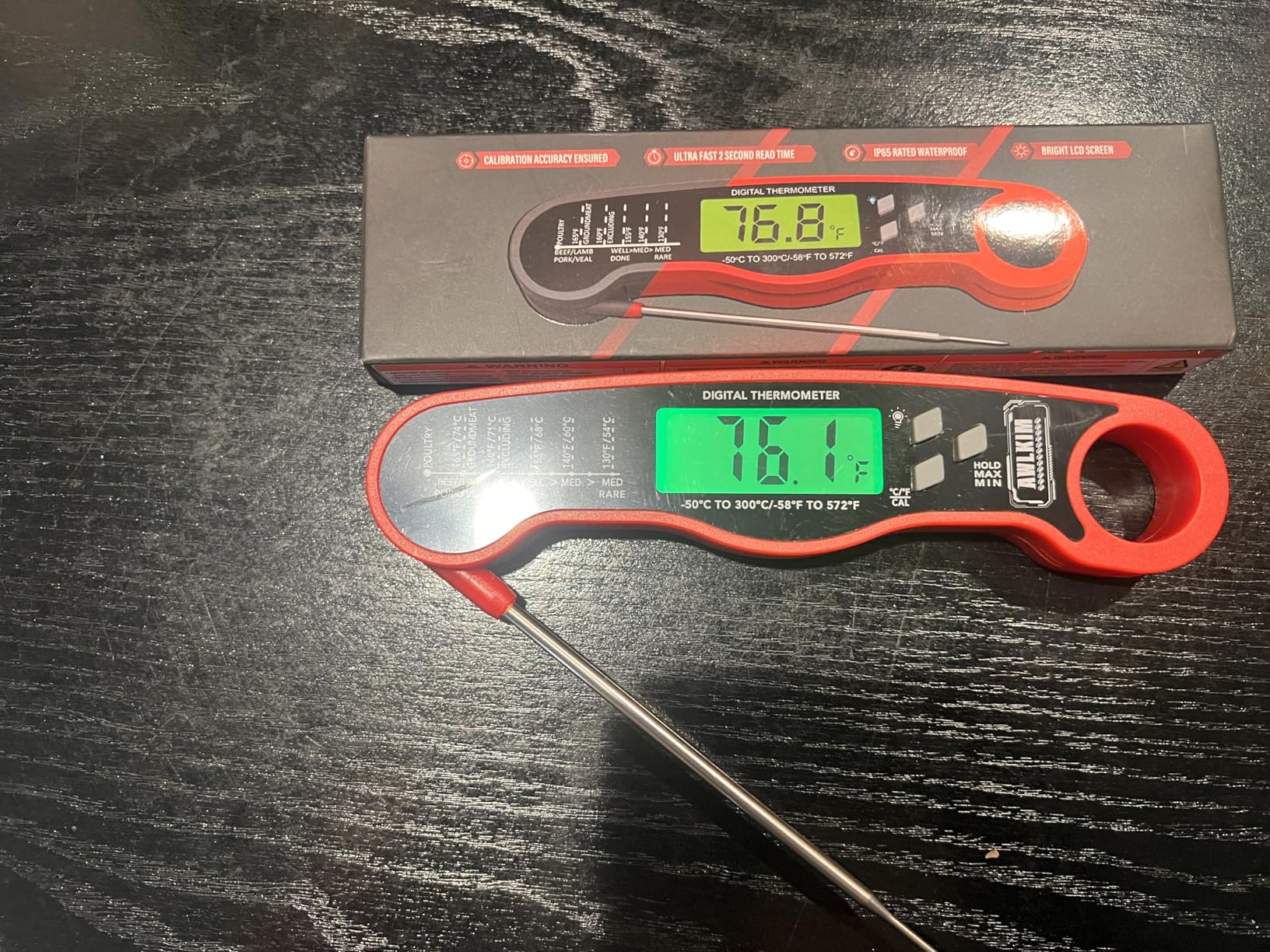 Accurate Thermometer That Works Great and Has a Handy Magnetic Design