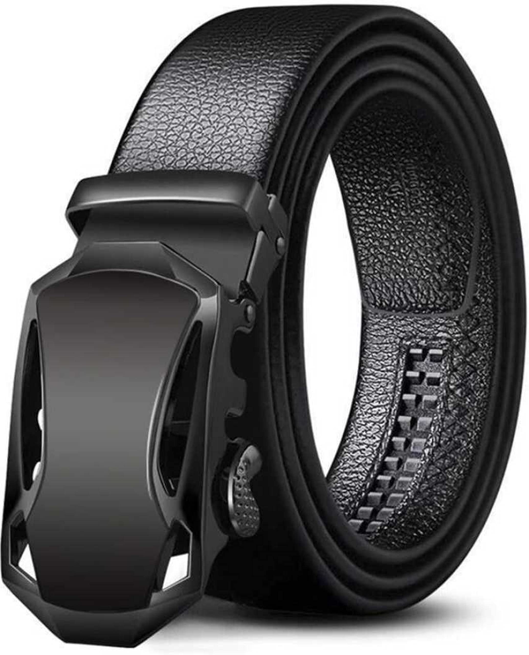 Genuine Leather Belt for Men | Belts for men leather | Casual Belt | Mens Belt | Original branded belt | Adjustable Free size fits 28-40 inches waist |Gift box included-image-30