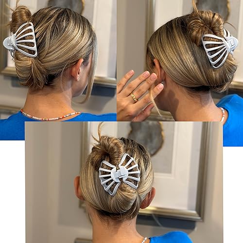 Miniatura 2 de Camila Paris CP3632 - Pinza para el pelo de pulpo francés, pinzas grandes para cabello grueso, pinza de pelo grande para cabello largo, pinzas