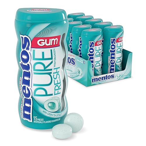 Miniatura 2 de Goma de mascar en envase de bolsillo, 1.06onzas, de Mentos (paquete de 10)