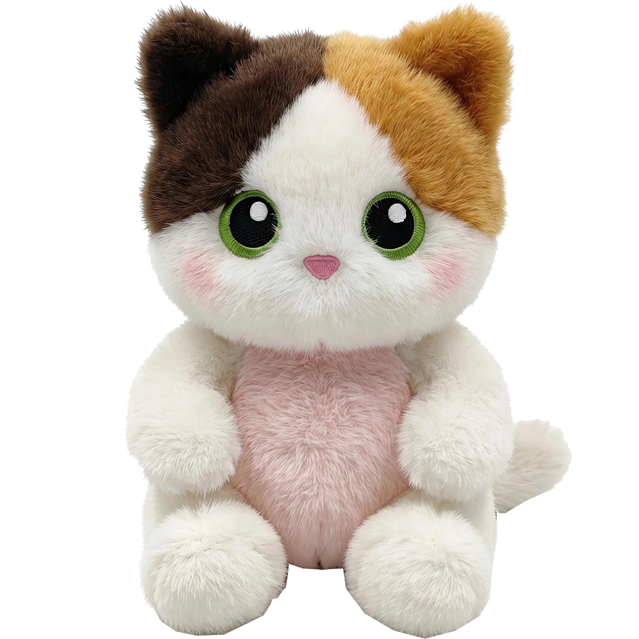 XZSKD Calico Cat Plush, Soft Cat Teddy, Squishy Cat Toy