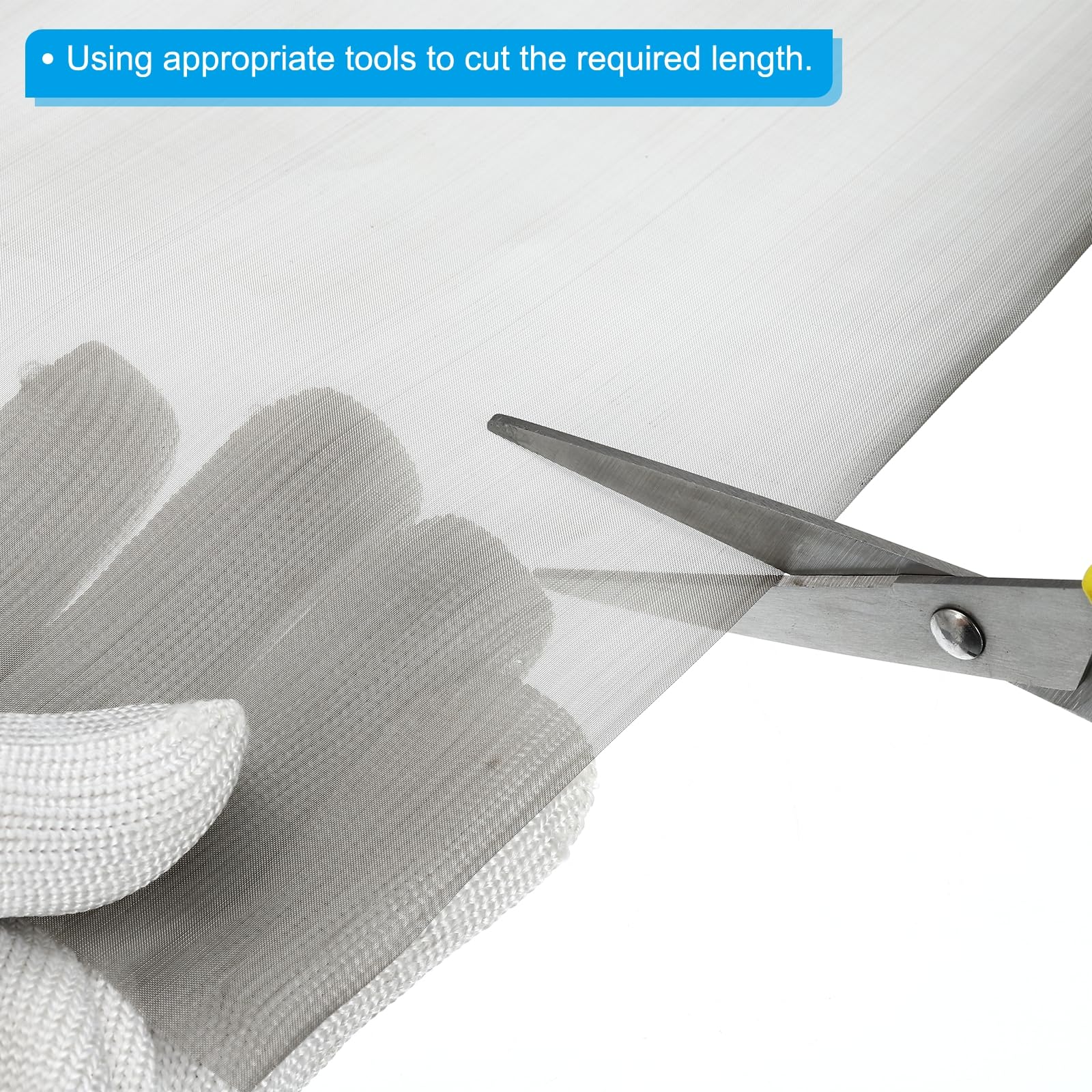 PATIKIL Edelstahl Drahtgeflecht 40x16 Zoll - 24 Maschen Für Lüftung & Sicherheit