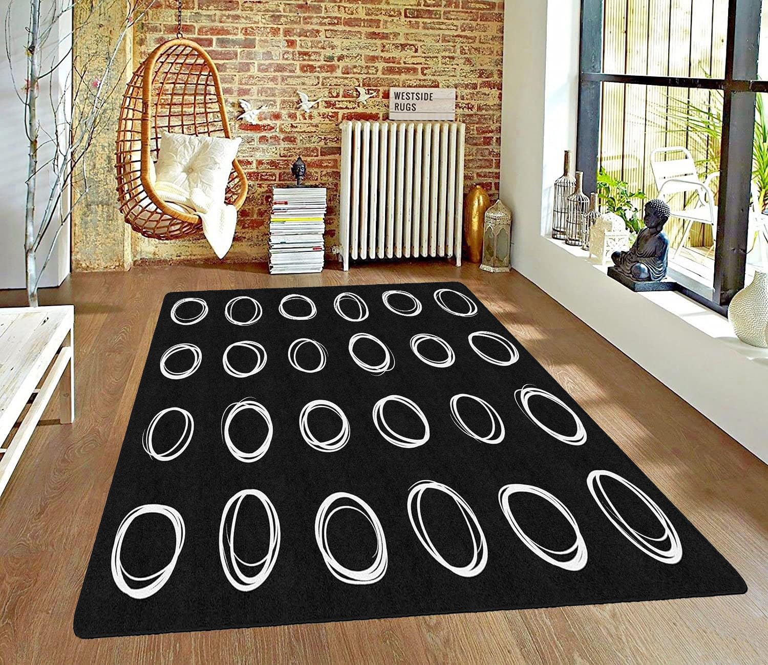 Amazon.com: Circle Sampler Abstract Educational Area Rug for Kids