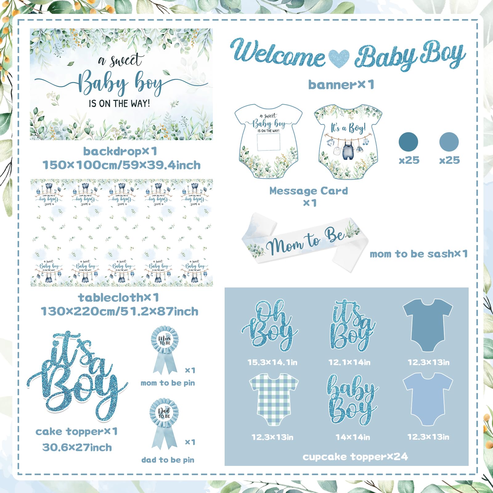 Decoraciones para baby shower