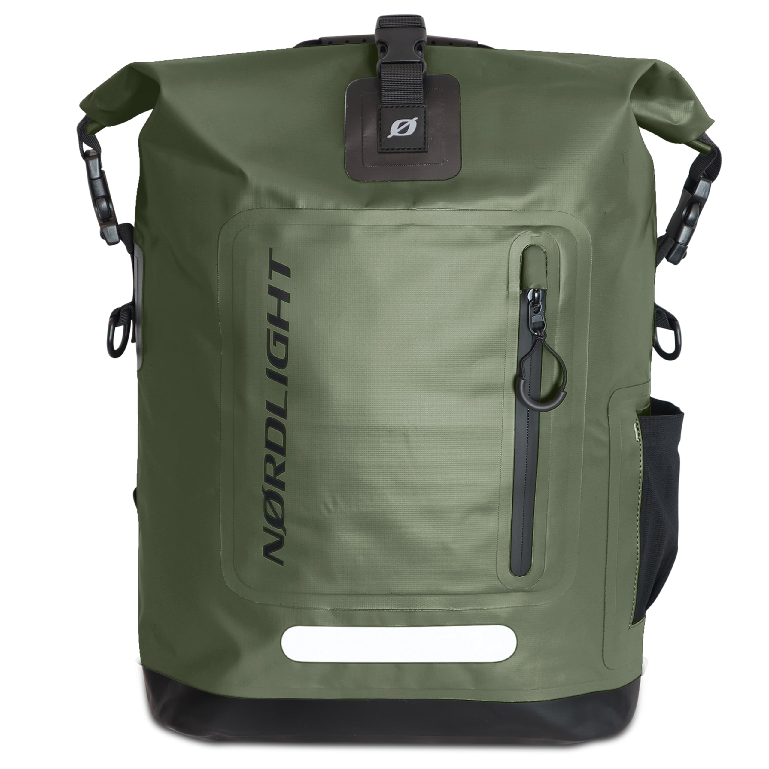 Nordlight Sac à Dos Étanché Roll Top 25L Hybrid - Dry Bag Avec Compartiment Ordinateur 15" Et Système Rembourré