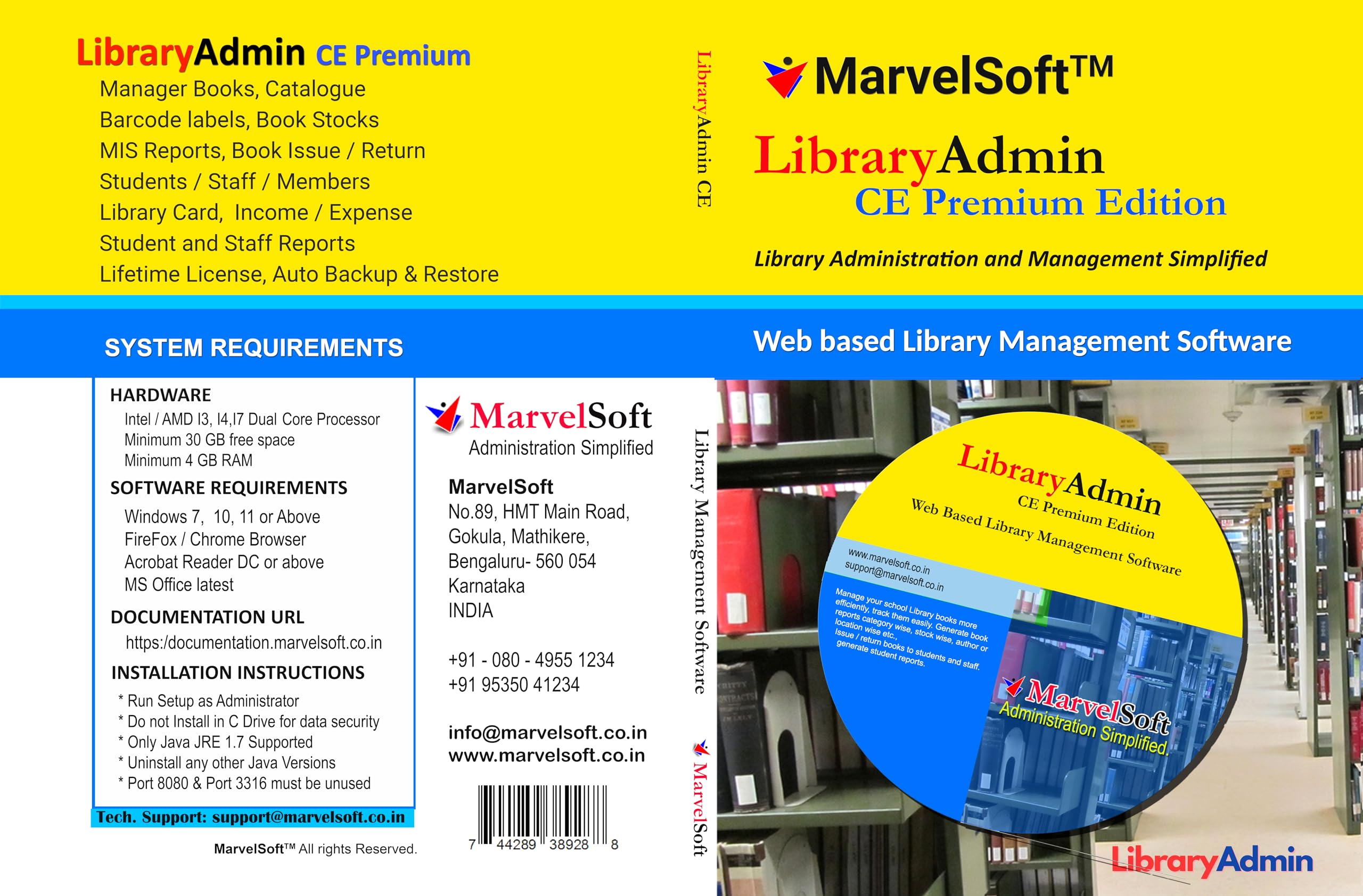 MarvelSoft LibraryAdmin - Library Management Software-picture-18